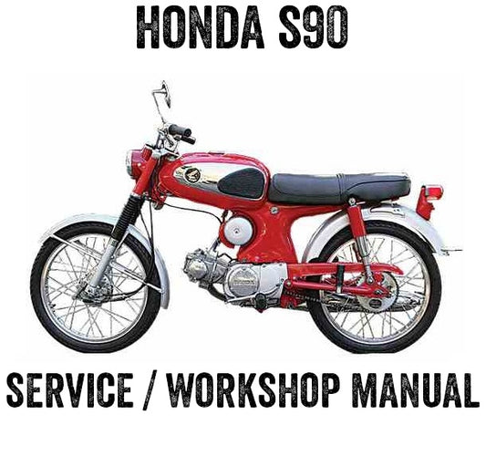 1964-1975 Honda S90 Service / Workshop / Repair Manual