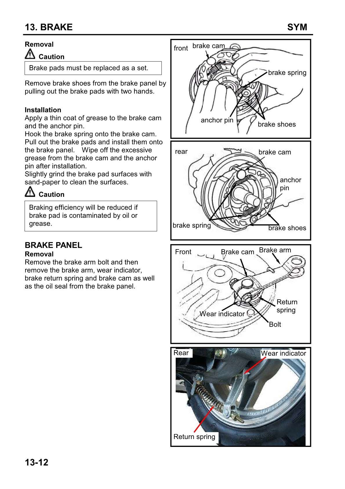2005-2016 SYM Orbit 125 125cc 4stroke Service Manual