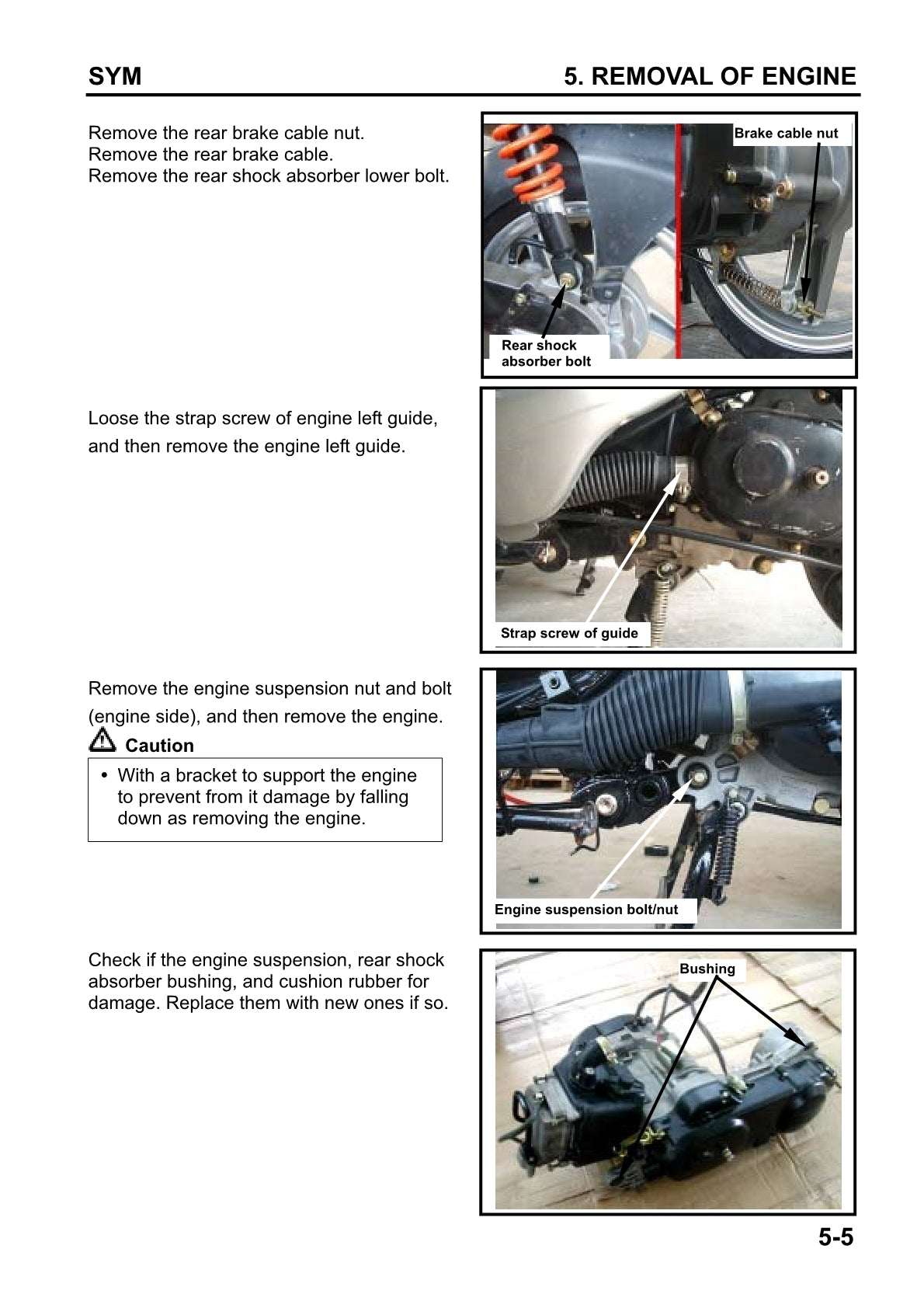 2006-2017 SYM Orbit 50 50cc 4stroke Service Manual