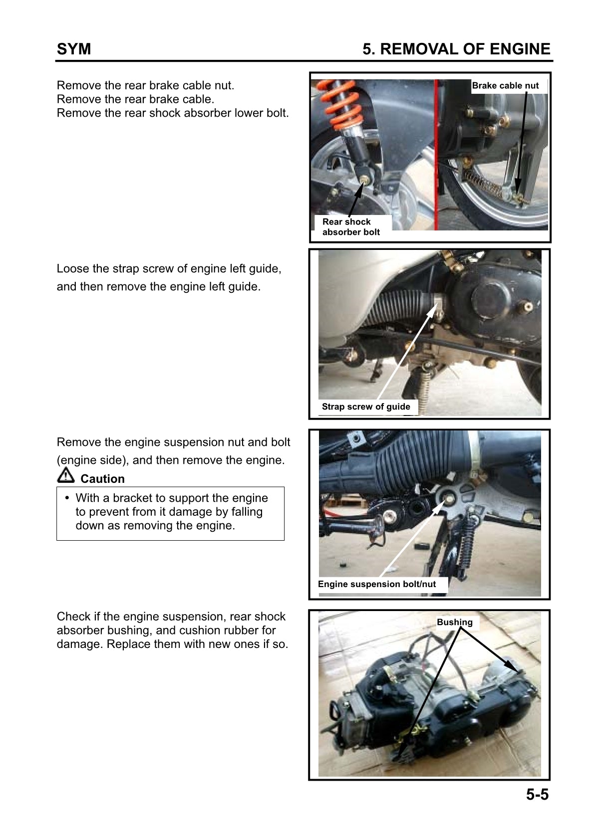 2006-2017 SYM Orbit 50 50cc 4stroke Service Manual