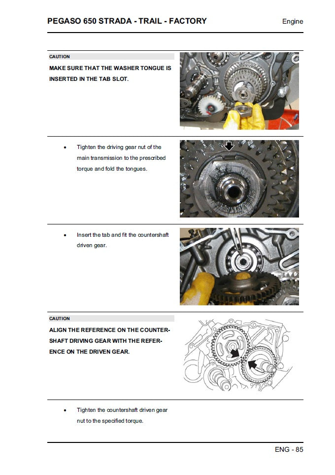 2002-2007 Aprilia Pegaso 650 ie Gen2 Handbuch