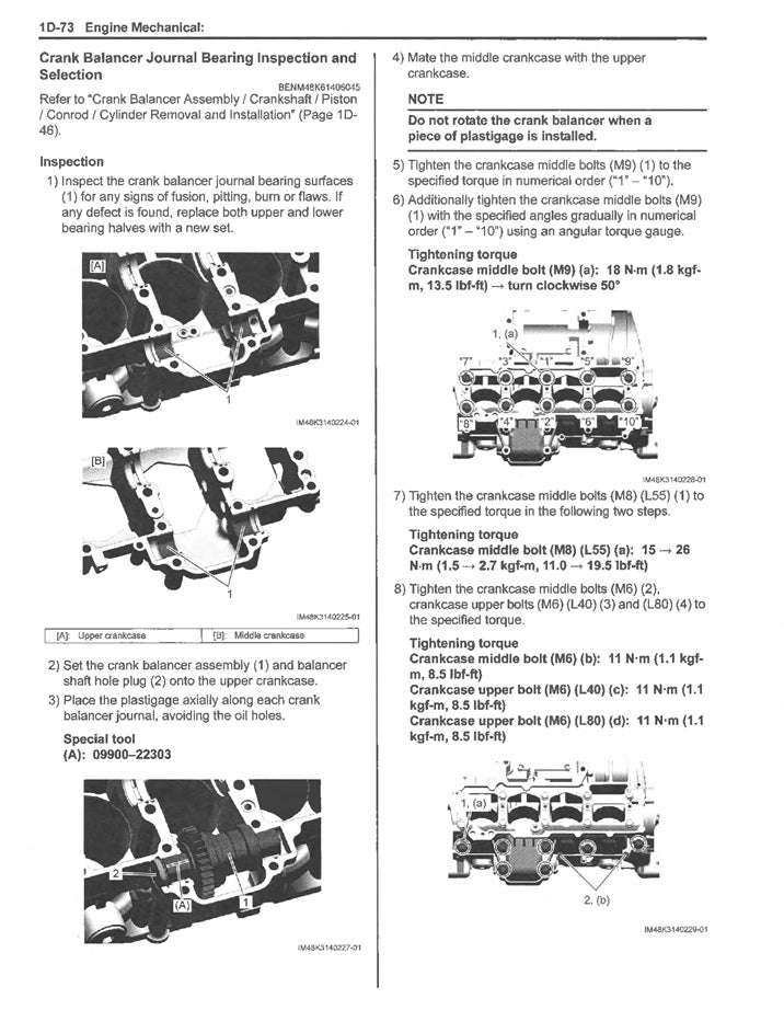 2021 Onwards Suzuki GSXS1000GT GSX-S 1000 GT Service Manual