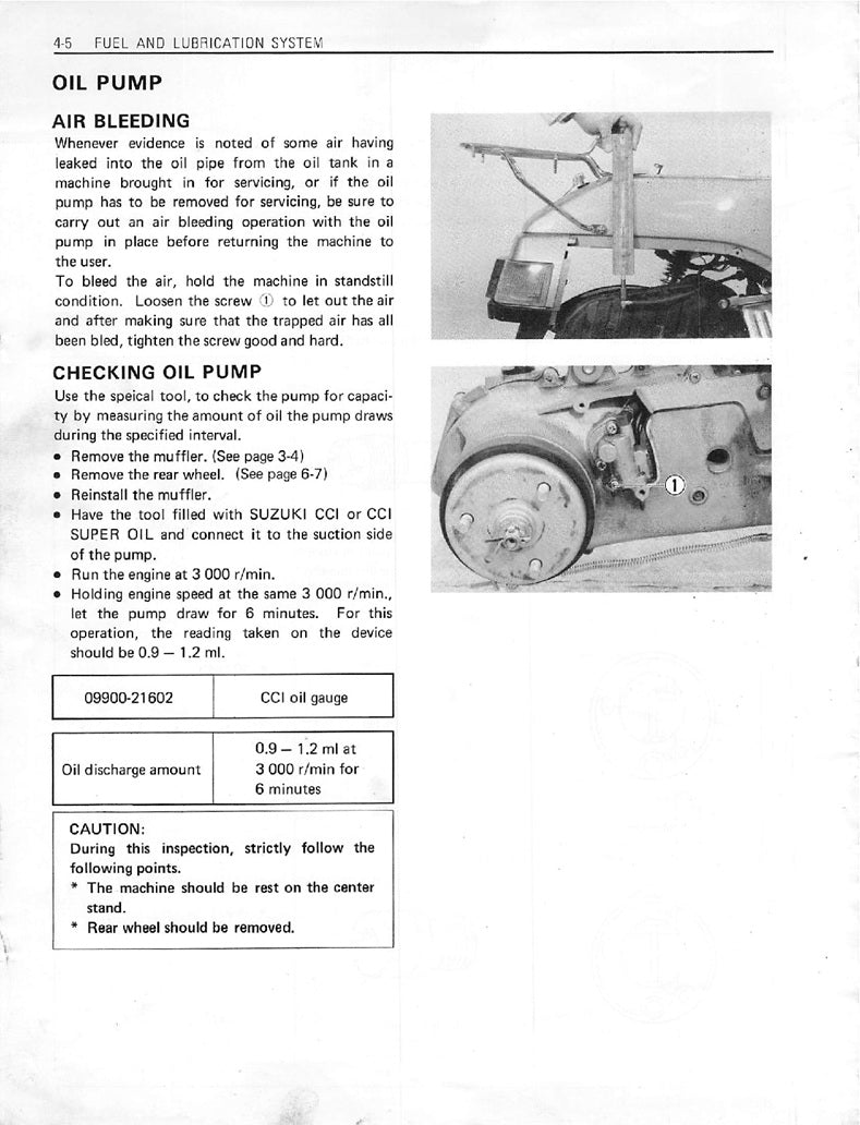 1982-1988 Suzuki CS50 CS 50 Roadie Scooter Service Manual