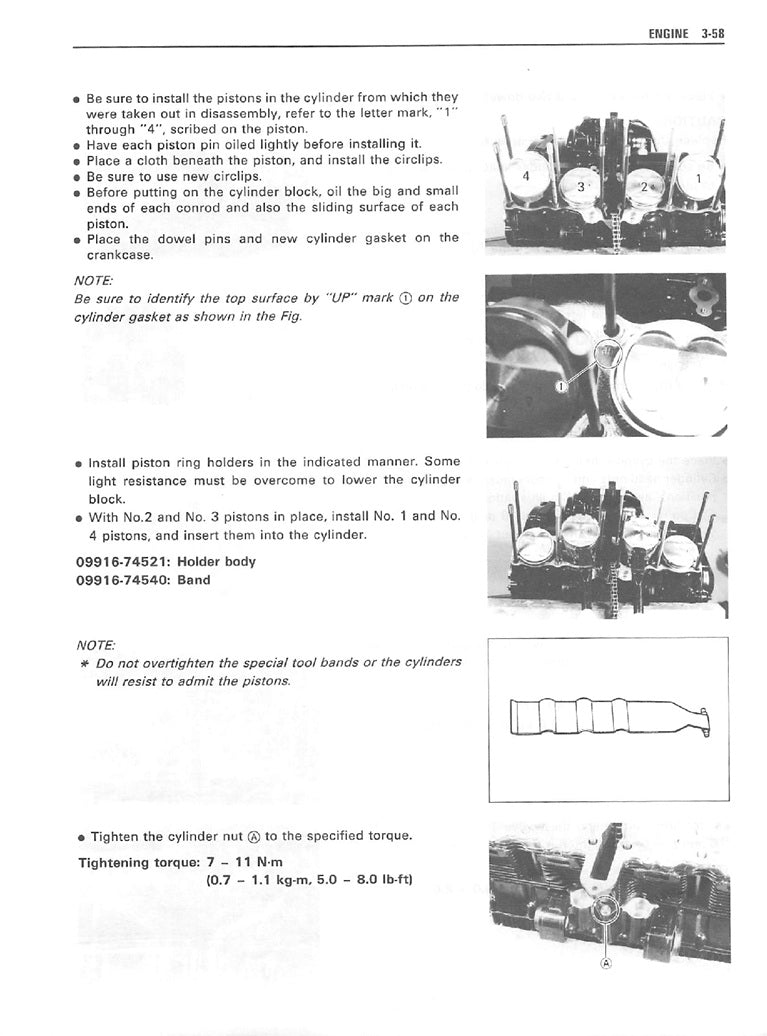 1988-1990 Suzuki GSX1100F Katana Manual