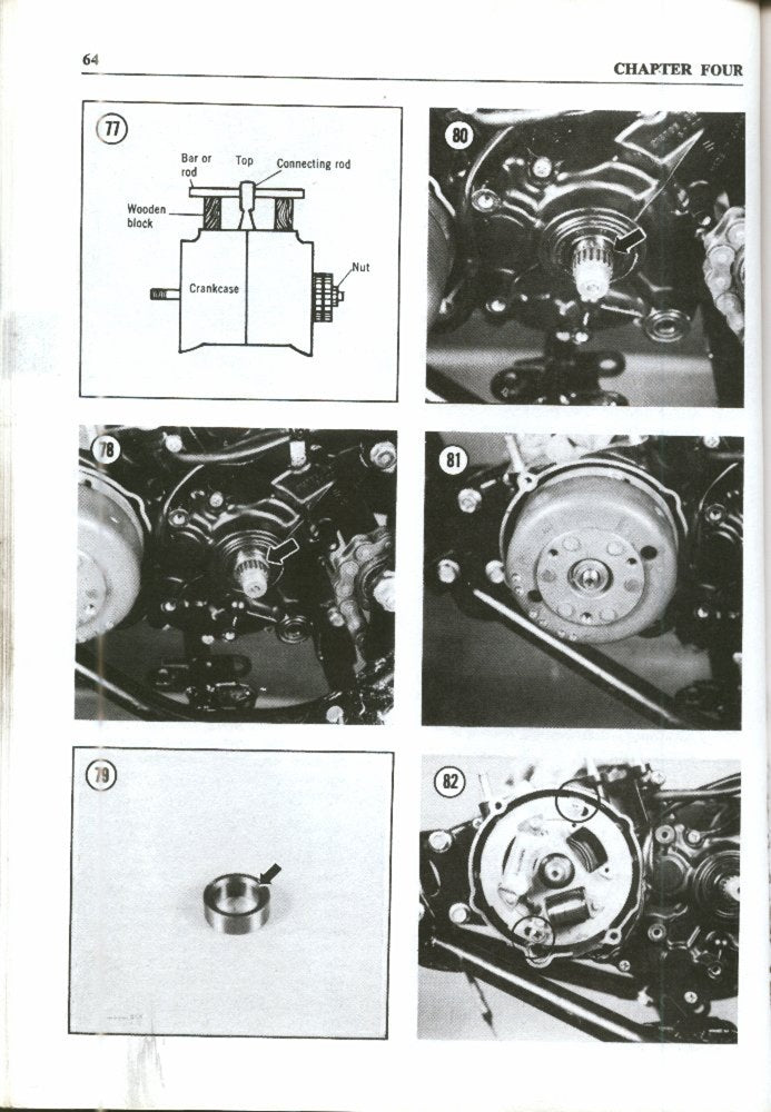 1977-1982 Suzuki PE250 PE 250 Service Workshop Repair Manual
