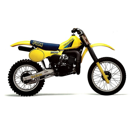 1983-1985 Suzuki RM500 RM 500 Motocross Service Manual