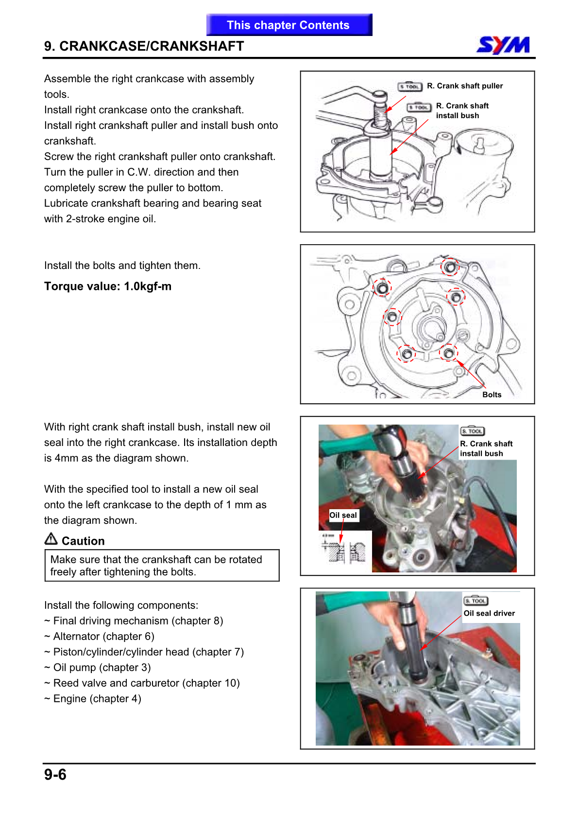 1999-2006 SYM Fiddle 50 50cc Service Manual