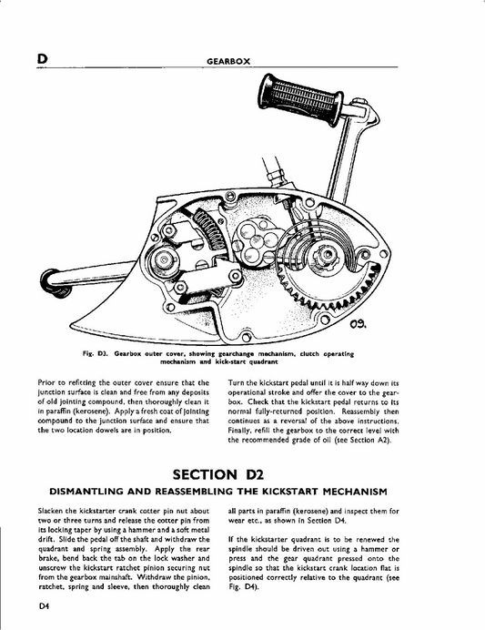 1963-1970 Triumph Trophy TR6C 650 Service Manual