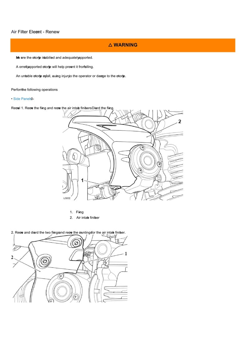 2022 Onwards Triumph Speed Twin 1200 Service Manual