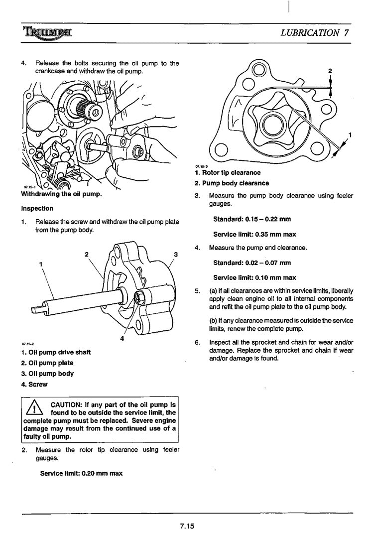 2000-2003 Triumph TT600 Service Manual
