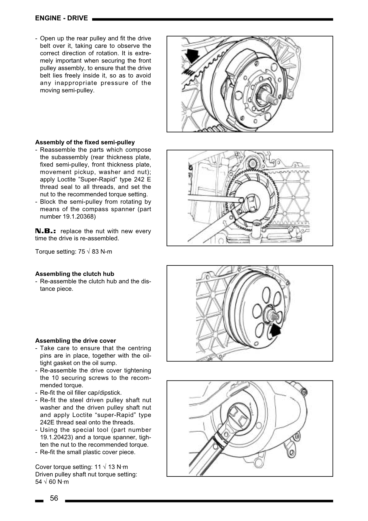 Manual de servicio para scooter Derbi Boulevard 125 2003-2007