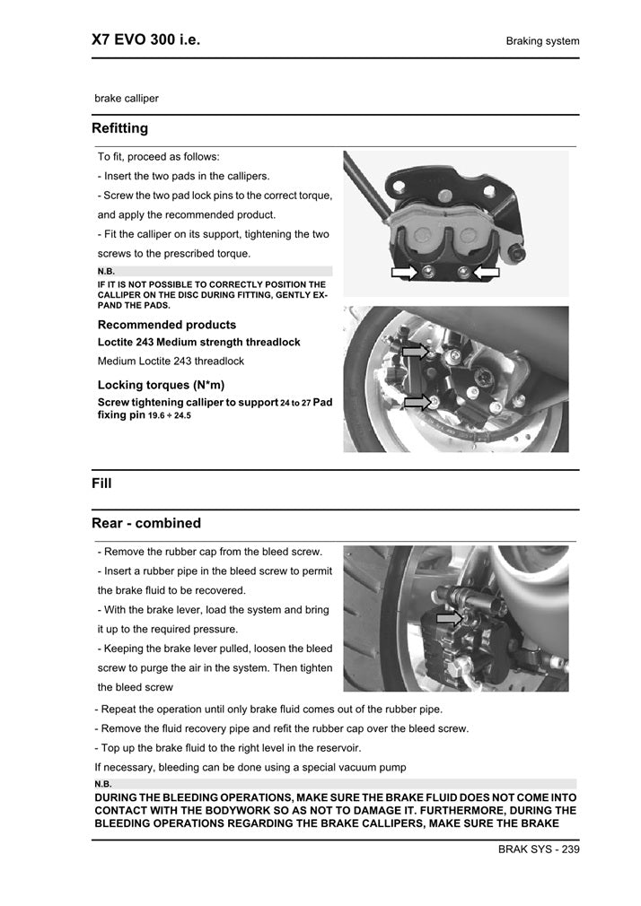 2006-2012 Aprilia SportCity One 125 Manual de servicio de scooter