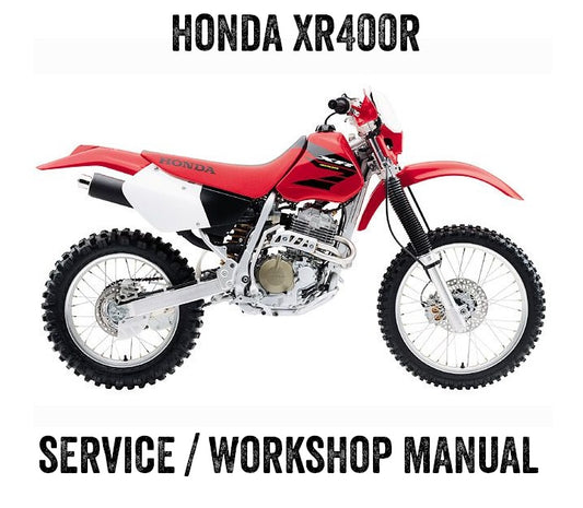 1996-2004 Honda XR400 R XR400R Motocross Enduro Servicehandbuch