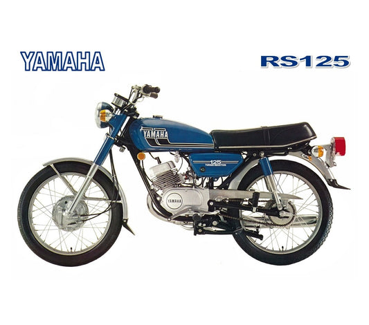1976-1981 Yamaha RS125 RS125T RS 125 Service Manual