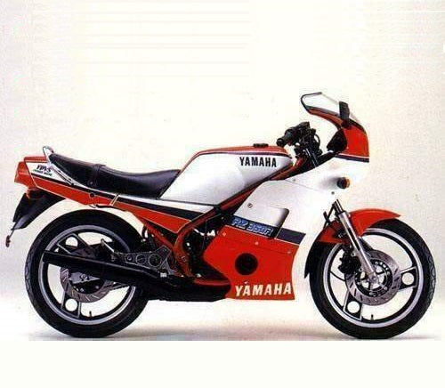 1985 Yamaha RZ350R RZ 350 LC Service Manual