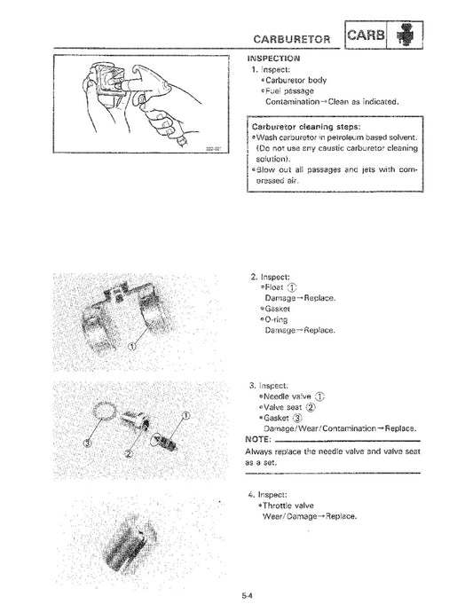 Manual de servicio del scooter Yamaha YP250R Xmax 2004-2017