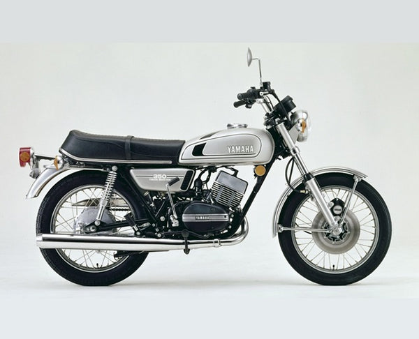 1973-1975 Yamaha RD350A RD350B A B Service Manual – retro-motorcycle ...