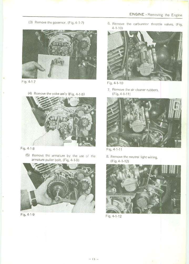 1971-1972 Yamaha CS3C 200cc Service Manual