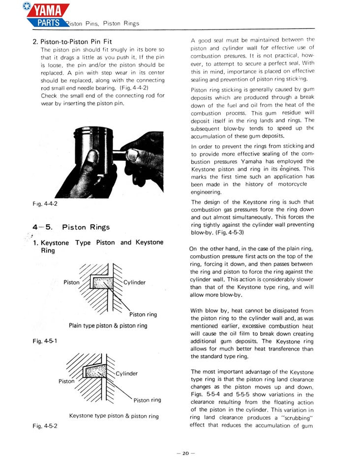 1971-1973 Yamaha CS3E CS3-E 200cc Service Manual