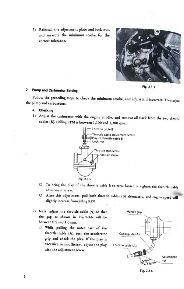 1969-1971 Yamaha DS6C 250 Service Manual