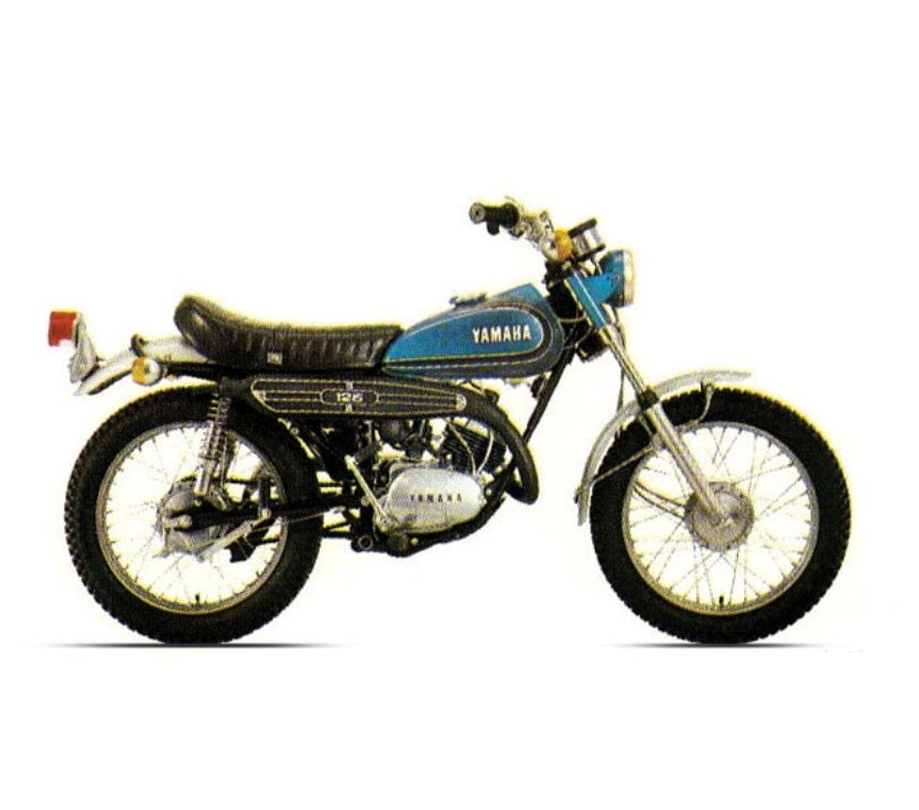 1974-1976 Yamaha DT125 A B C Service Manual