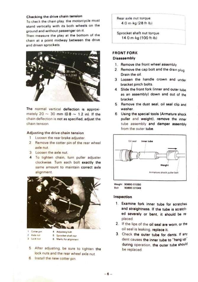 1980-1983 Yamaha DT100 DT 100 Service Manual