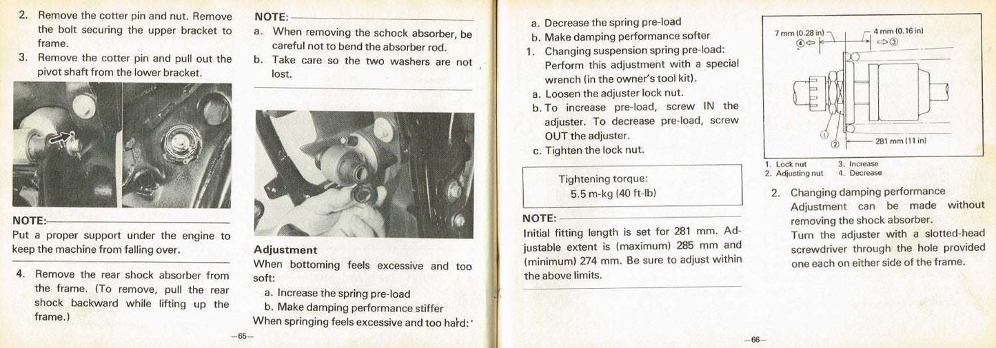 1978 Yamaha IT400 IT 400 IT400E Service Manual