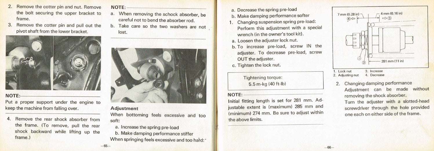 1978 Yamaha IT400 IT 400 IT400E Service Manual