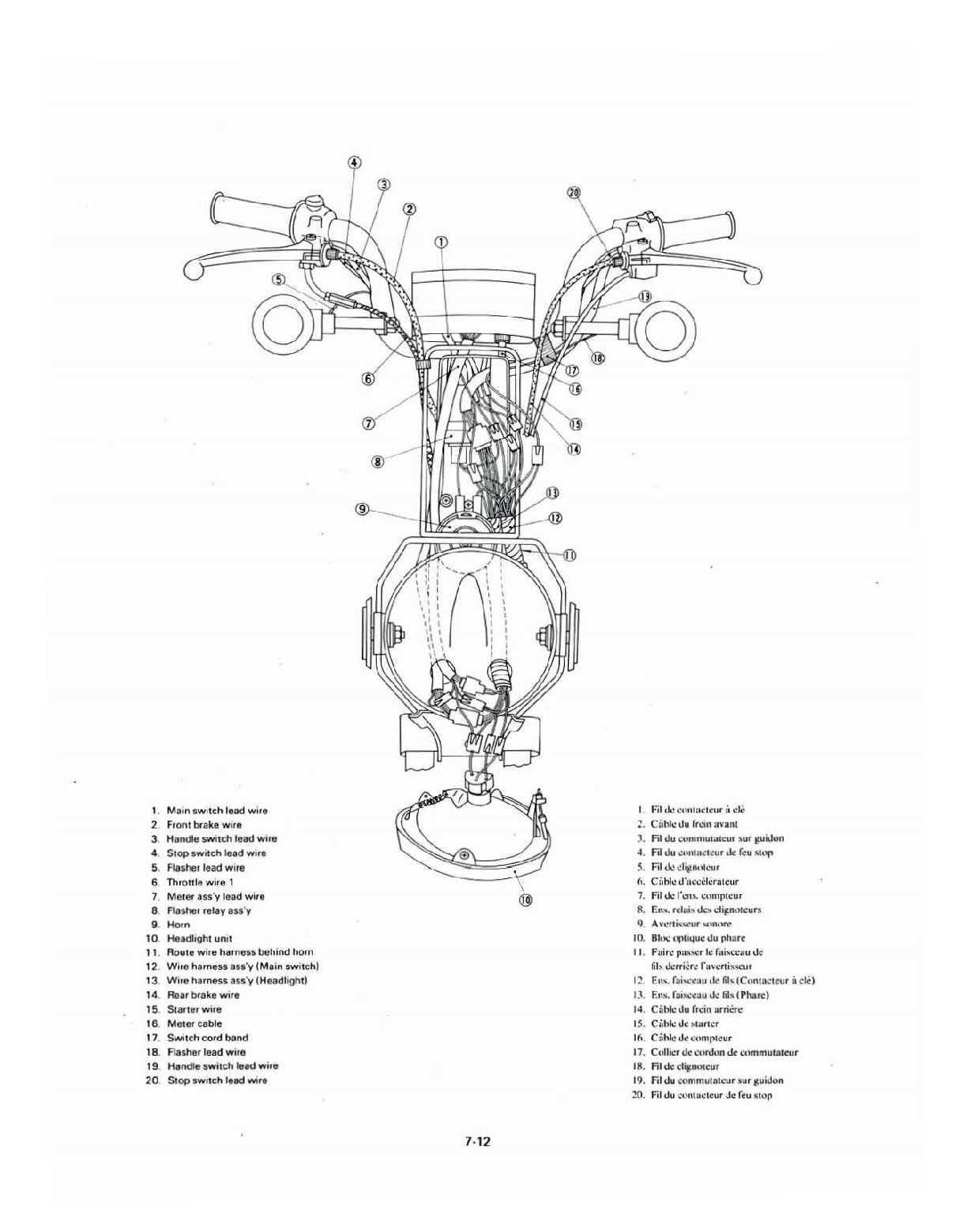 1979-1992 Yamaha QT50 Yamahahopper 50 Scooter Service Manual