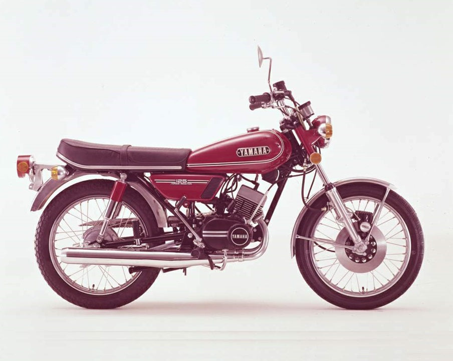 1973-1976 Yamaha RD125B RD125 B Service Manual