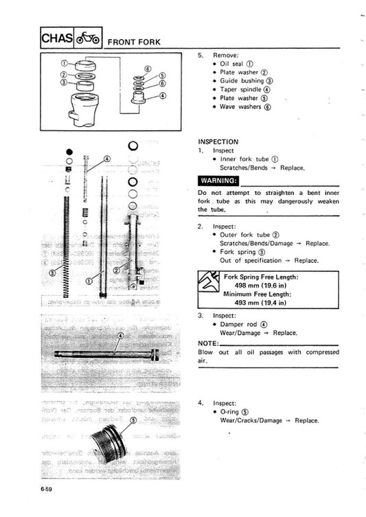 1984-1986 Yamaha RD500LC RD500 LC Service Manual