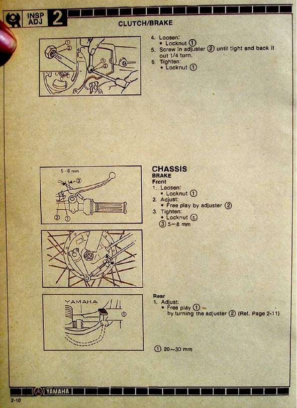 1985on Yamaha RX 100 RX100 Special Service Manual