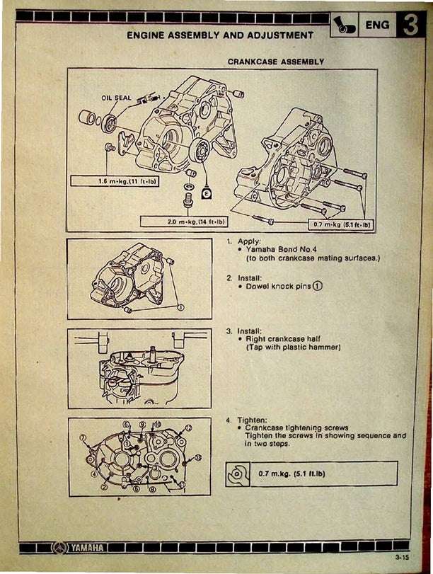 1985on Yamaha RX 100 RX100 Special Service Manual