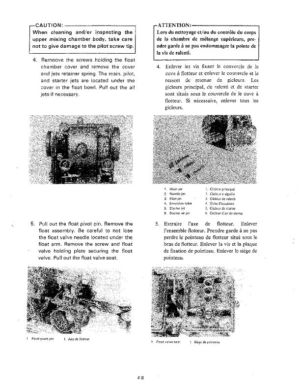 1980-1981 Yamaha XS850 XS 850 G Manual de servicio