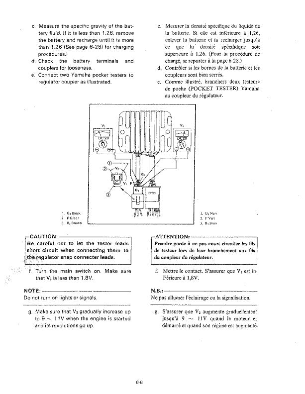 1980-1981 Yamaha XS850 XS 850 G Manual de servicio