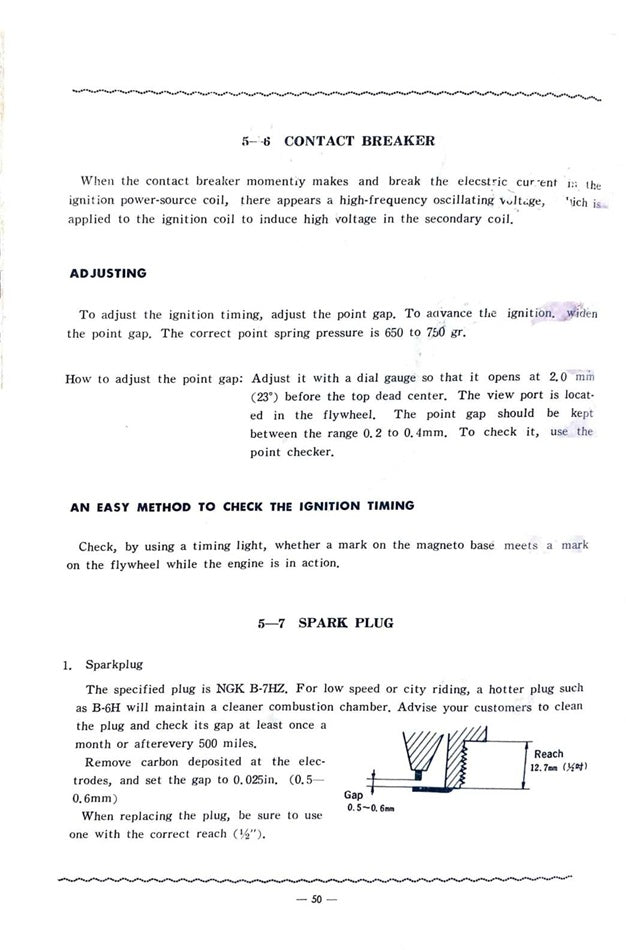 1964-1969 Yamaha YF1 YJ2 Service Manual