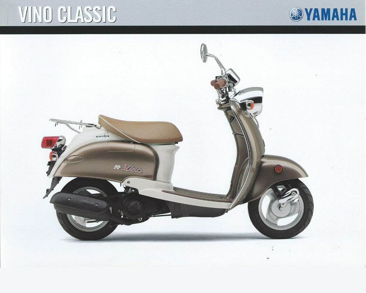 2001-2005 Yamaha YJ50 Vino Classic 50 Scooter Service Manual