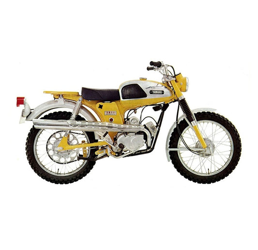 1972 en adelante Manual de servicio del ciclomotor Yamaha FS1-E