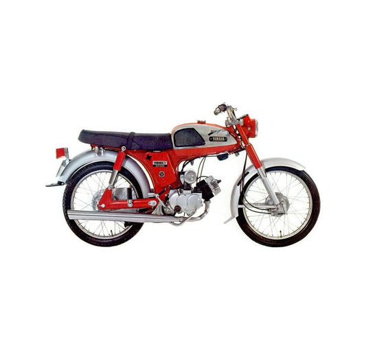 1972 en adelante Manual de servicio del ciclomotor Yamaha FS1-E