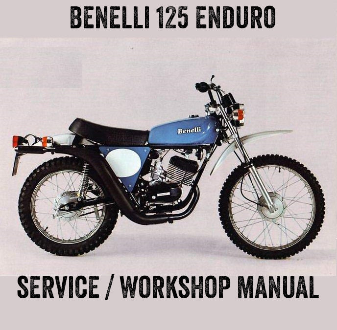 1976on Benelli 125 Enduro 125cc Service Manual