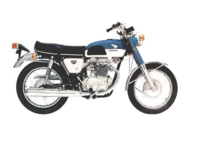 1968-1971 Honda CB350 K0 K1 K2 K3 Repair Service Workshop Manual