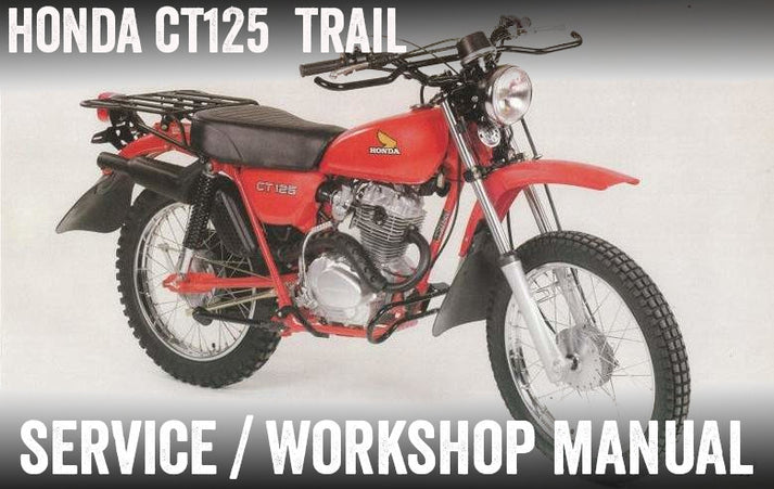 HONDA CT125 SERVICE MANUAL PDF visual data 6
