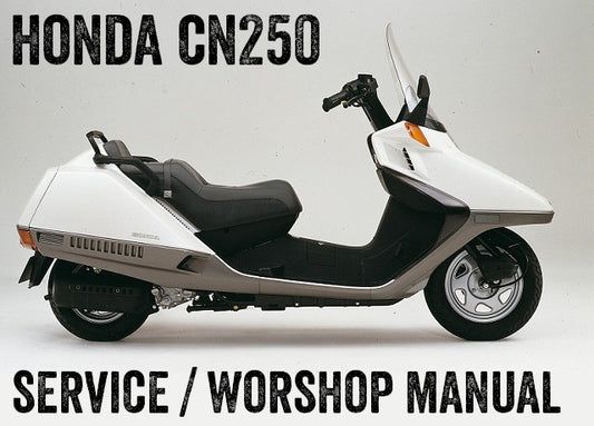 1986-2007 Honda CN250 Helix Fusion Spazio Scooter Manual