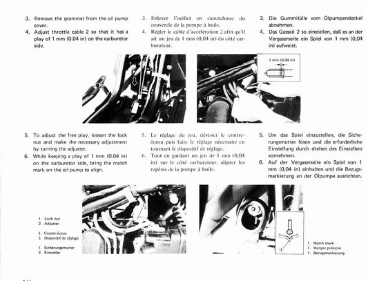 1982-1986 Yamaha CA50 CA 50 Salient Scooter Moped Service Manual