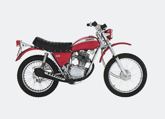 1970-1973 Honda SL100 Scrambler Repair Service Workshop Manual
