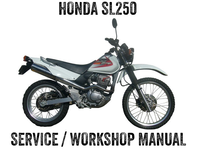 2003-2013 Honda SL250 Manual