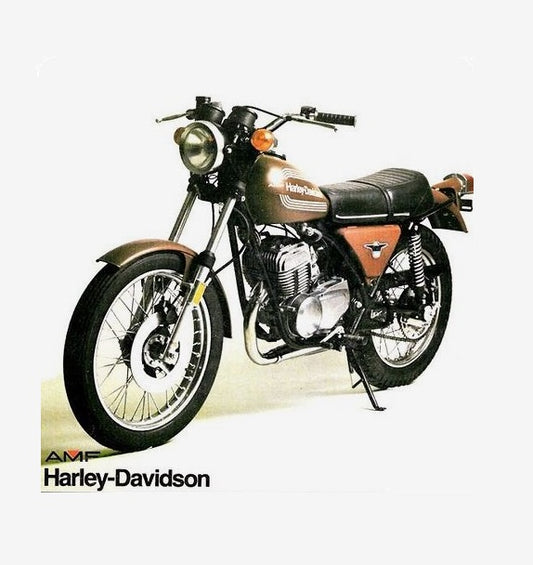 1974-1978 Harley Davidson SS 250 Manual de servicio