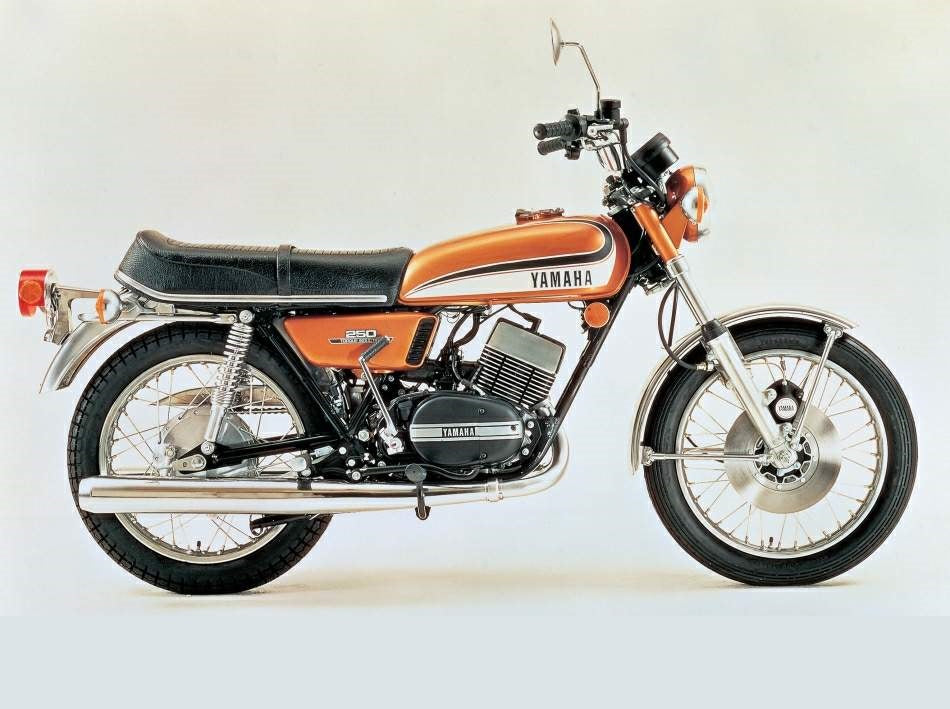 1973-1975 Yamaha RD250A RD250B A B Service Manual