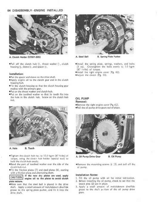 1979-1982 Kawasaki Z250 Twin Service Manual