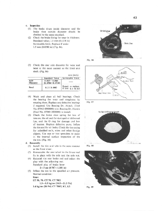 1969-1982 Honda ST50 Dax Scooter Manual